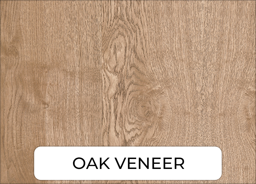 Fornirowane akupanele trudnopalne NRO Fornir Dębowy